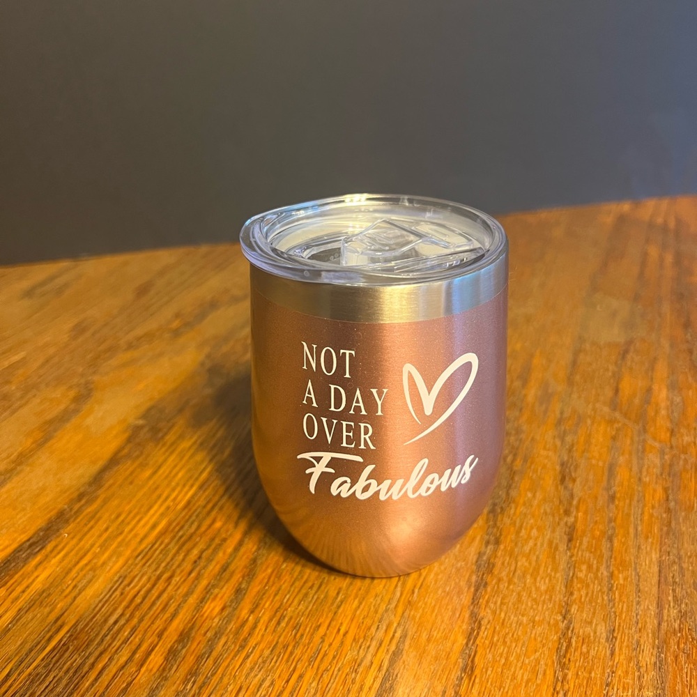 Rose Gold Insulated Tumbler